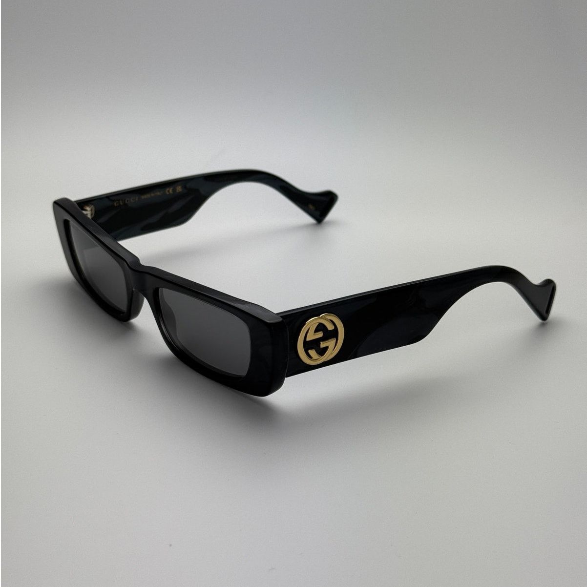 Gucci NEW Gucci Sunglasses GG0516S 013 Black Havana/Silver Mirror Size ONE SIZE - 7 Thumbnail