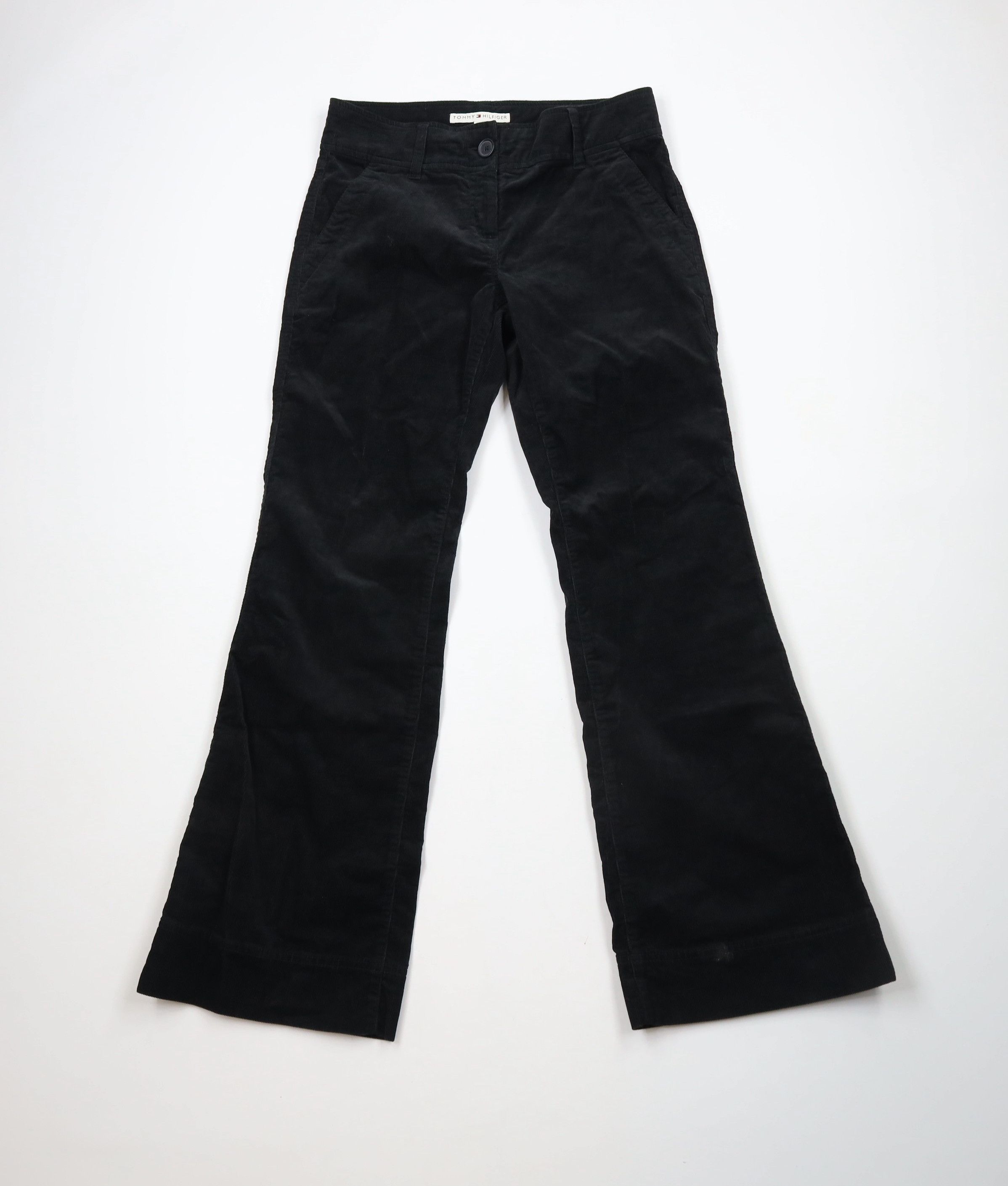 Tommy Hilfiger × Vintage Vintage 90s Y2K Tommy Hilfiger Wide Leg Corduroy Pants Size 32" / US 10 / IT 46 - 1 Thumbnail