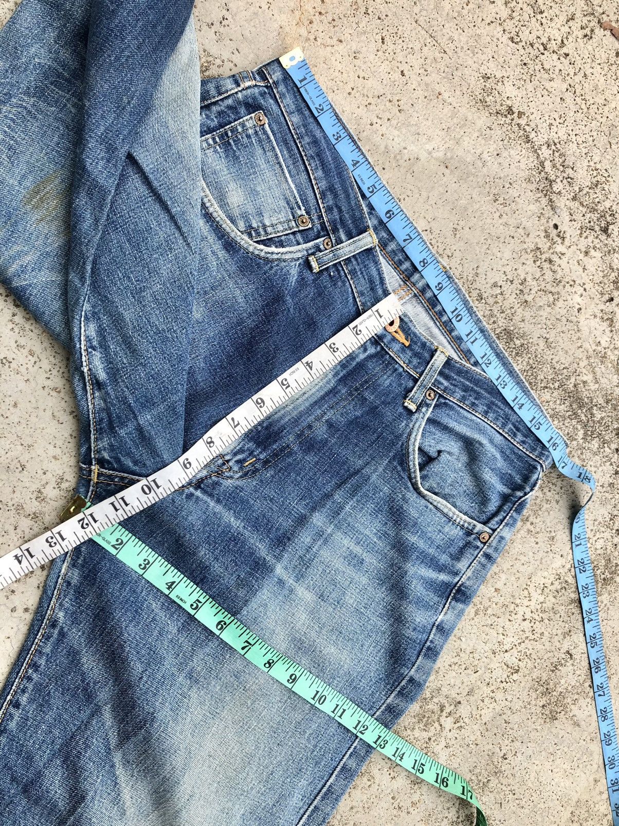 Edwin WIDE LEG VINTAGE SELVEDGE DENIM Size US 33 - 8 Thumbnail