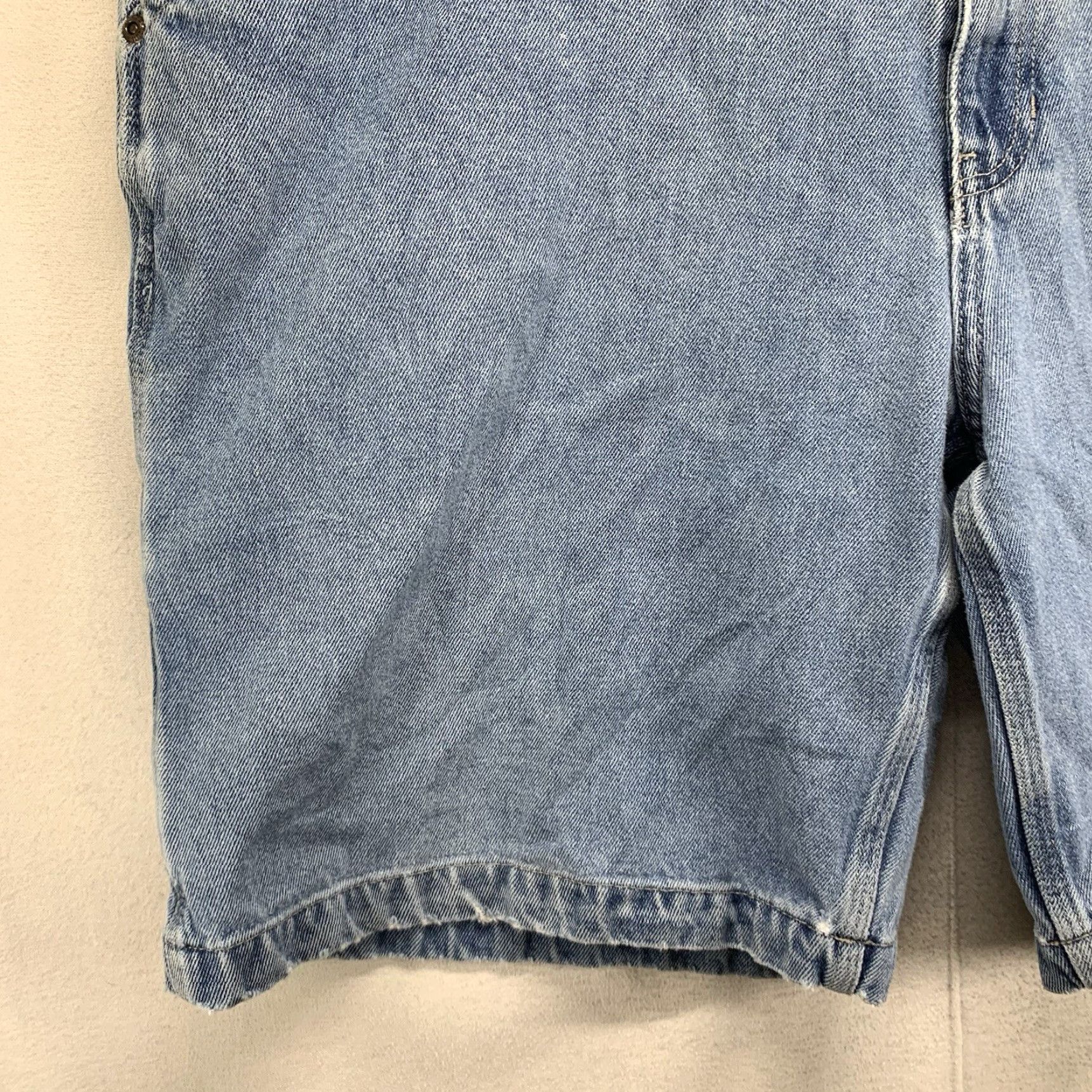 Route 66 VINTAGE Route 66 Mens Shorts Baggy 90s Denim High Rise 42 Blue Cotton Casual Travel Wear Size US 42 / EU 58 - 3 Thumbnail