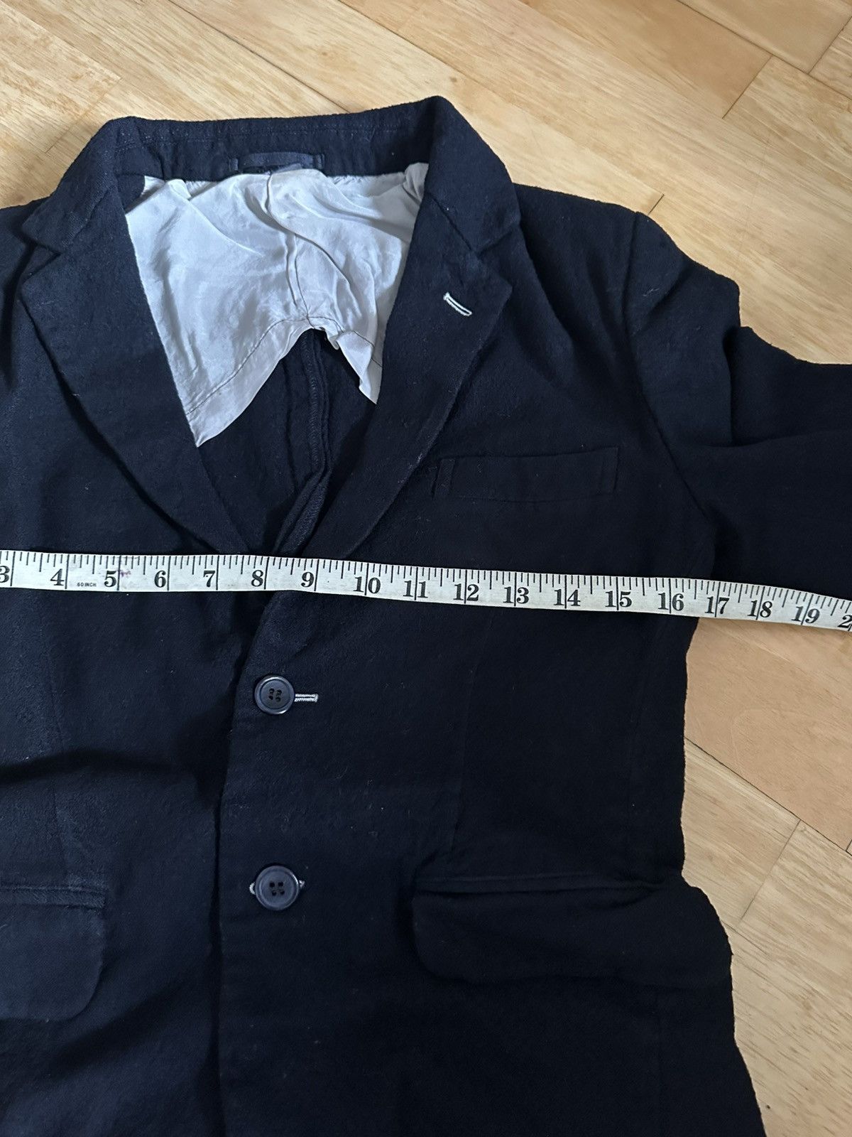 Comme des Garcons Homme Deux Comme Des Garcon Homme Duex Wool Blazer Size US S / EU 44-46 / 1 - 13 Thumbnail