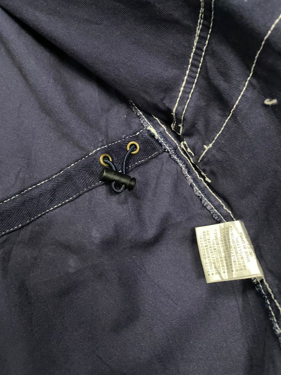 Blue Blue Japan × Buzz Rickson's × Global Work Global Work Duck Canvas Indigo Hooded Jacket Size US M / EU 48-50 / 2 - 10 Thumbnail