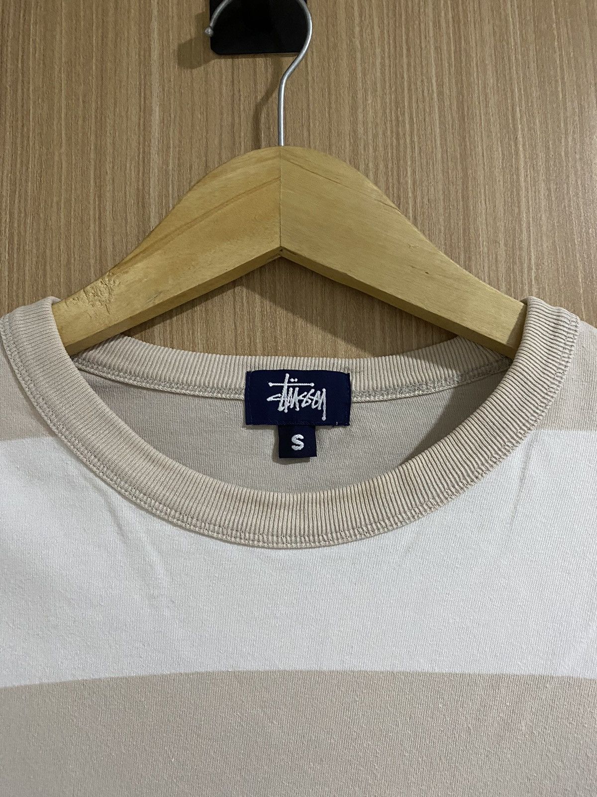 Stussy Stussy block stripe pocket longsleeve Size US S / EU 44-46 / 1 - 8 Thumbnail