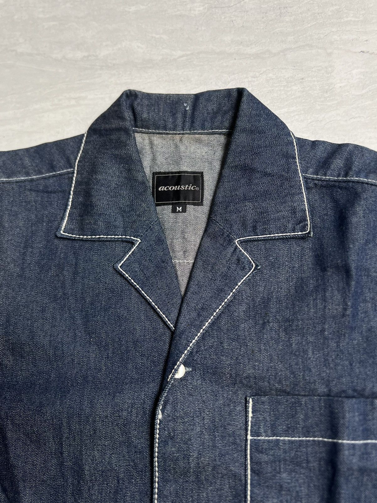 Japanese Brand ACOUSTIC Denim Shirt Size US M / EU 48-50 / 2 - 4 Thumbnail
