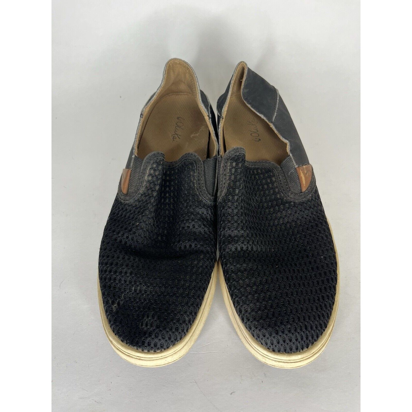 Olukai Olukai Black Mesh Synthetic Slip On Casual Shoes Women Sz 7. Size US 7.5 / IT 37.5 - 6 Thumbnail