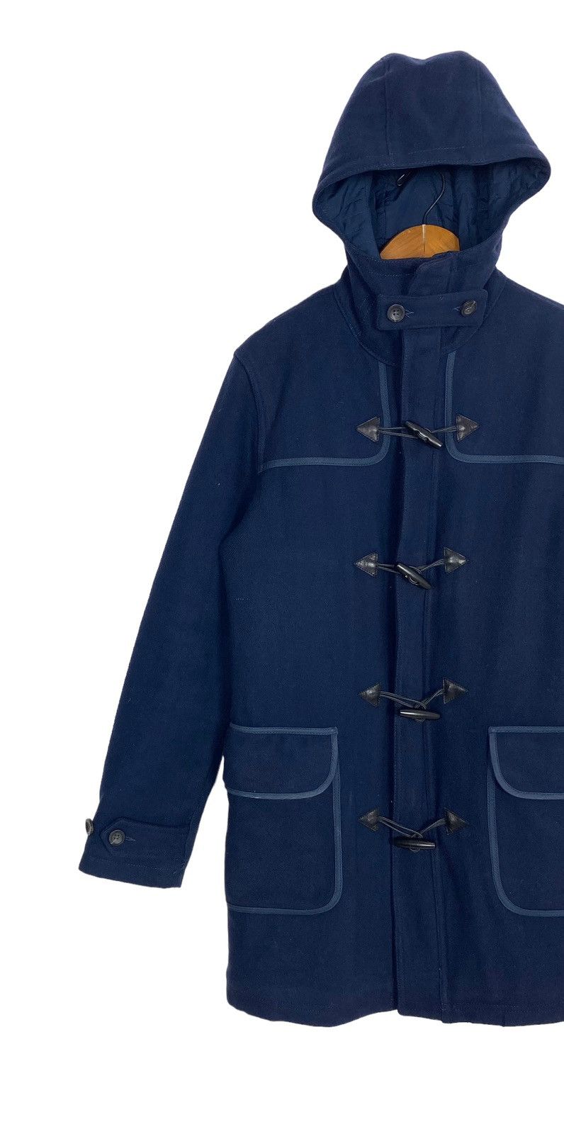 Levi's Rare‼️ Levi’s Wool Duffle Coat Hoodie Size M / US 6-8 / IT 42-44 - 2 Thumbnail