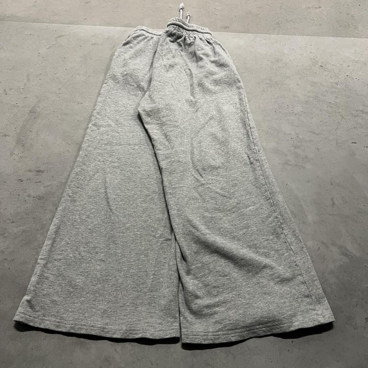 Designer Crazy Vintage Y2K/2000s Super baggy Grey Sweatpants! Size 28" / US 6 / IT 42 - 5 Thumbnail