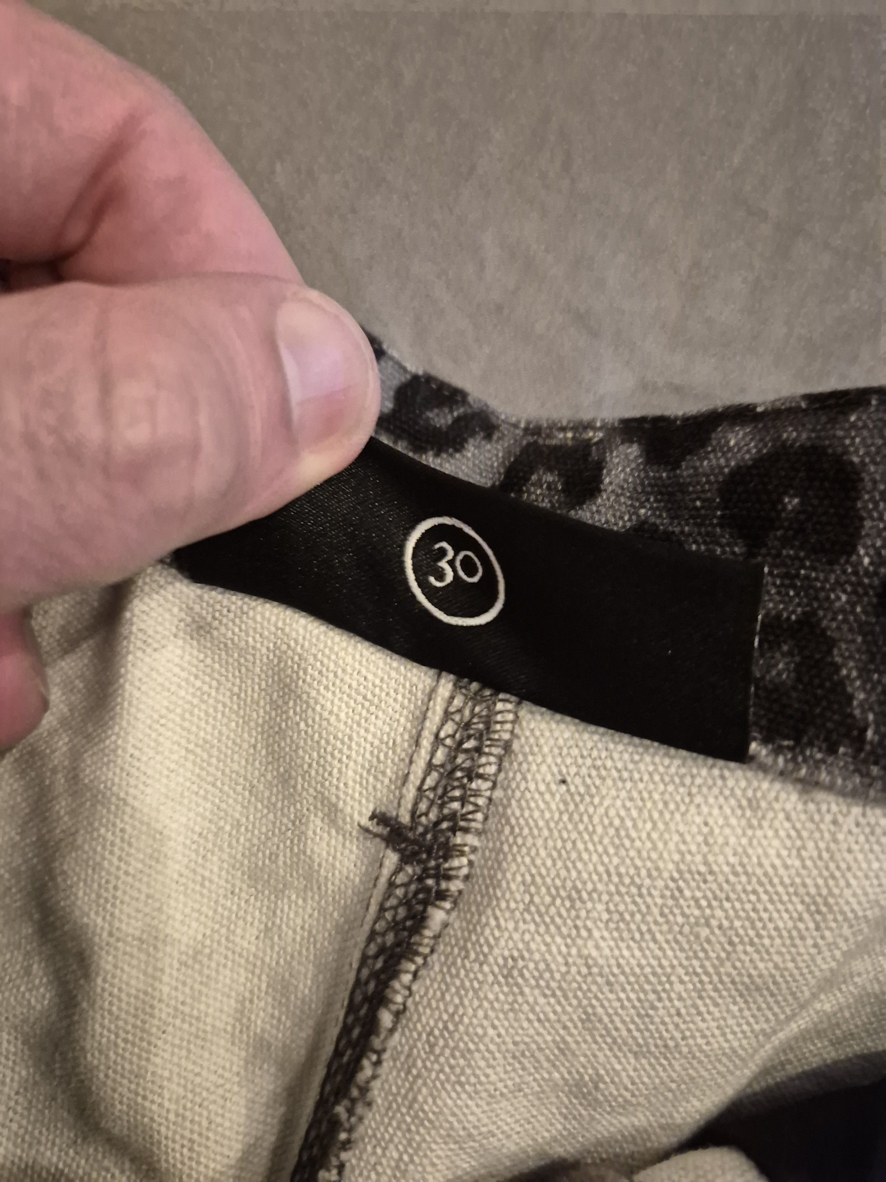 Civil Regime Civil Regime Patterned Work Pants Size 30 BNWT Size US 30 / EU 46 - 4 Thumbnail