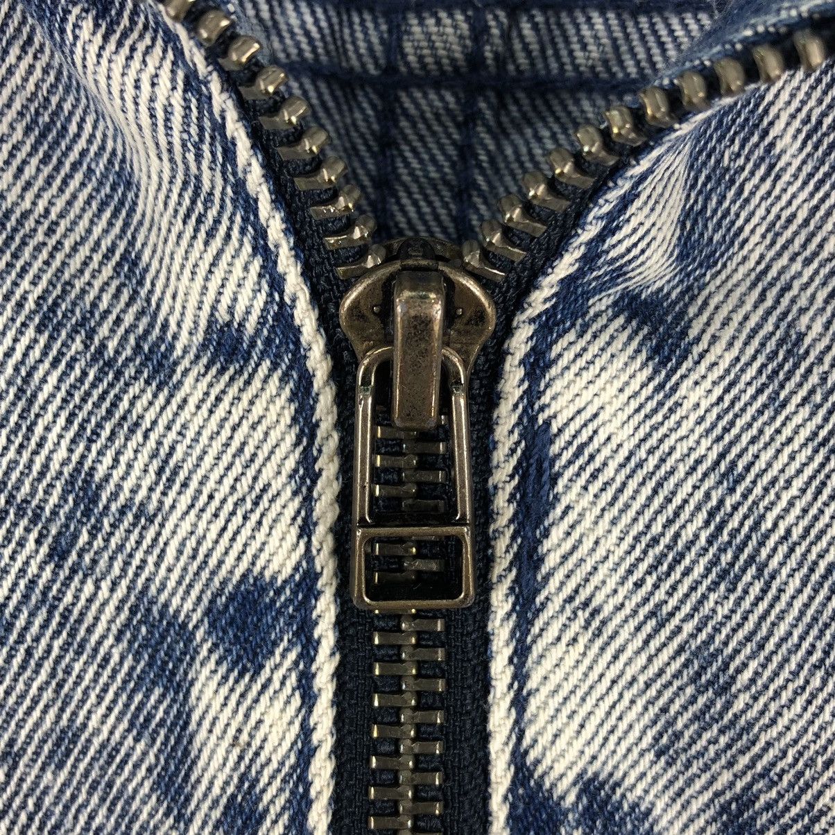 Bershka Anorak Denim Jacket Crazy Faded Pullover by Bershka Size US XL / EU 56 / 4 - 11 Thumbnail