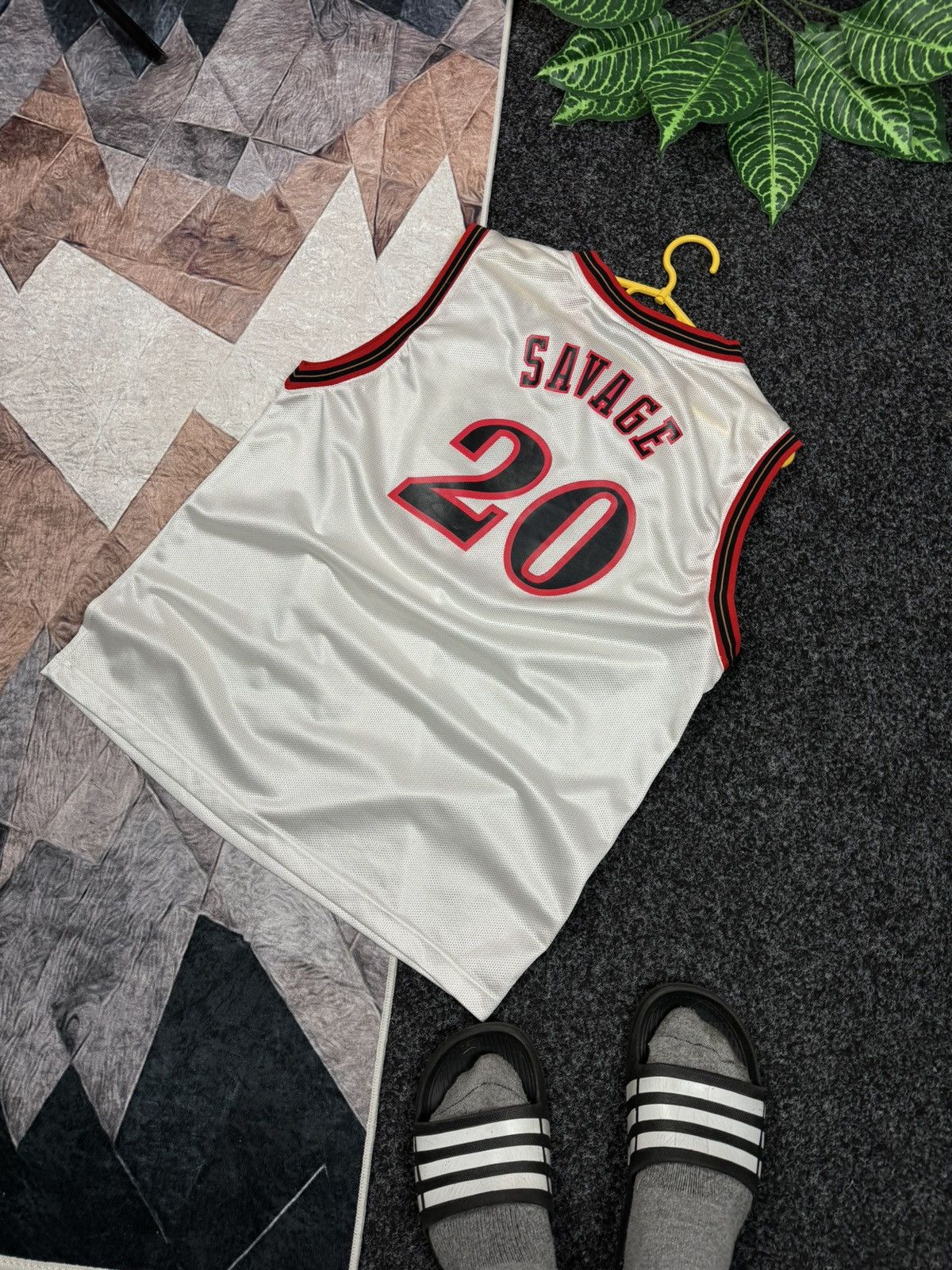 NBA ADIDAS NBA 90s Philadelphia Jersey 🇯🇪 Basketball Savage 20 Size US M / EU 48-50 / 2 - 18 Thumbnail