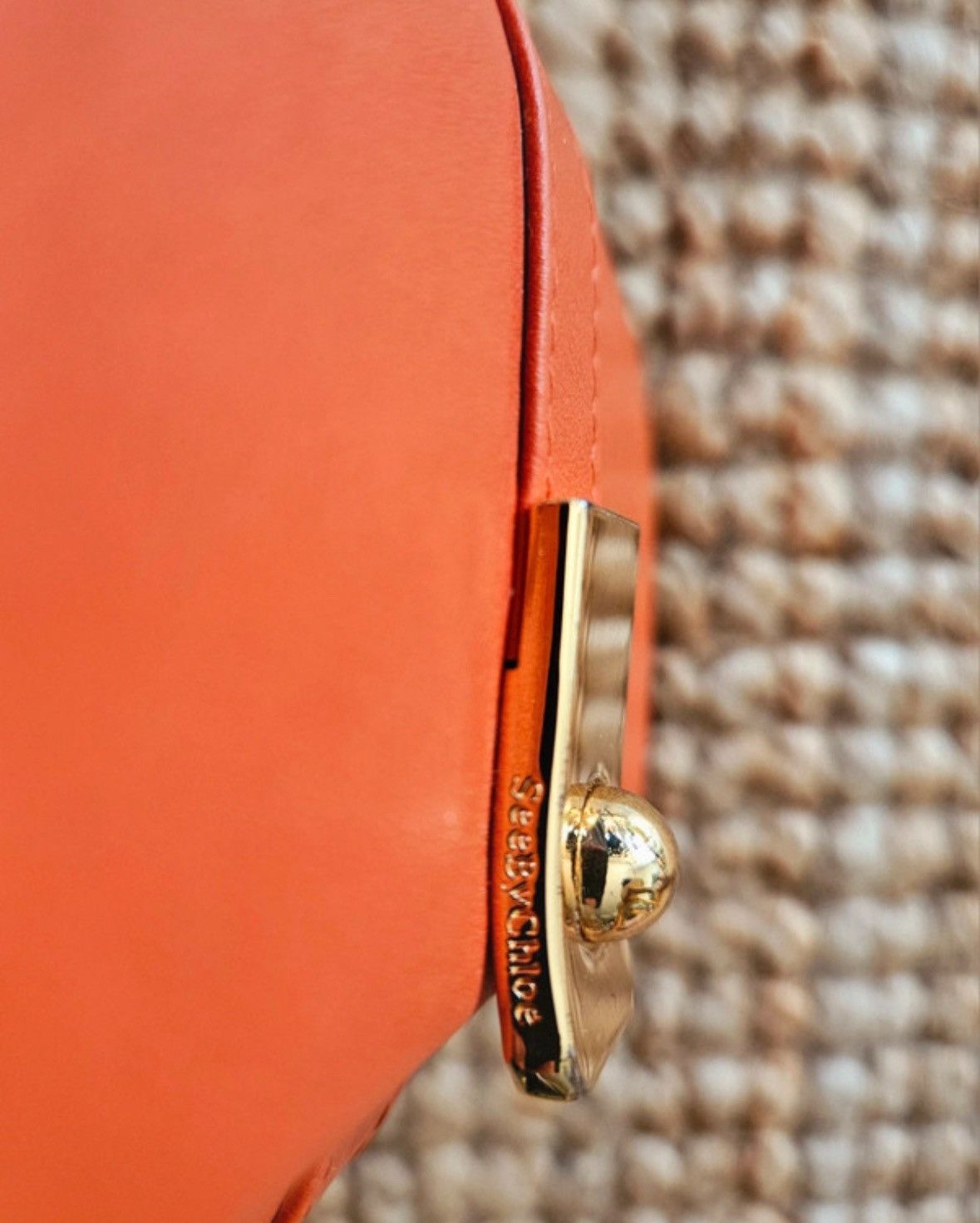 See by Chloe See by Chloé Wallet – Long Orange Leather – Great Cond. Size ONE SIZE - 2 Thumbnail