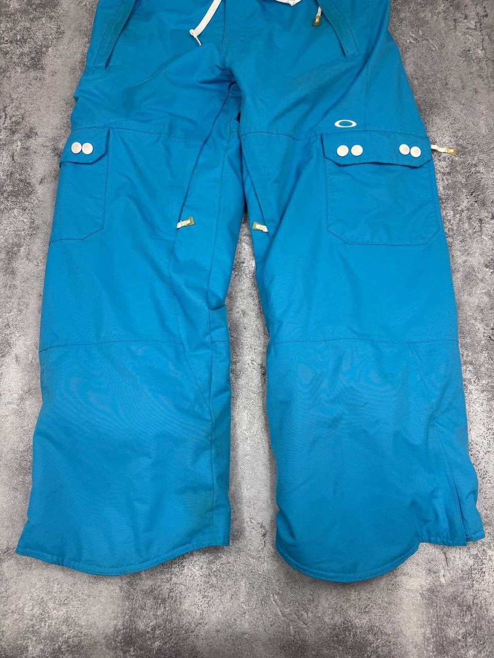 Oakley Oakley Men Snow Pants Trousers Blue Waterproof Thinsulate Size US 37 - 2 Thumbnail