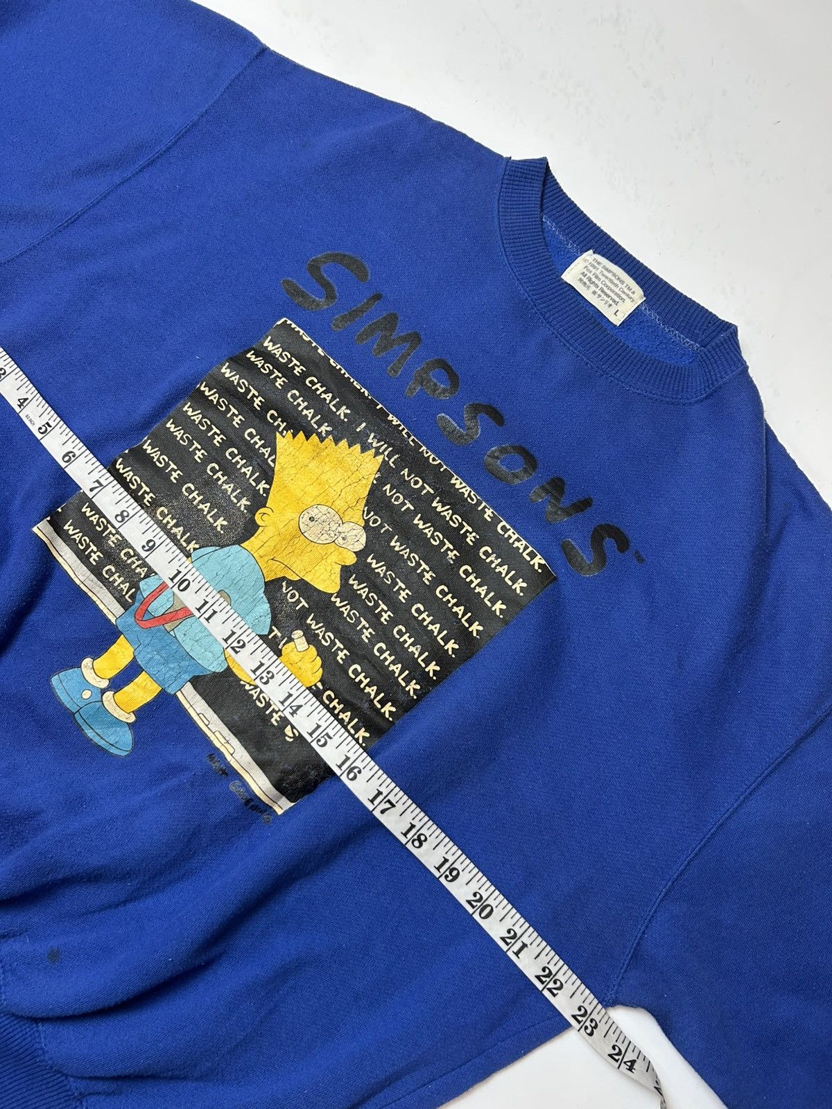 Cartoon Network × Planet Hollywood × The Simpsons THE SIMPSONS PULL OVER SWEATSHIRT Size US L / EU 52-54 / 3 - 4 Thumbnail
