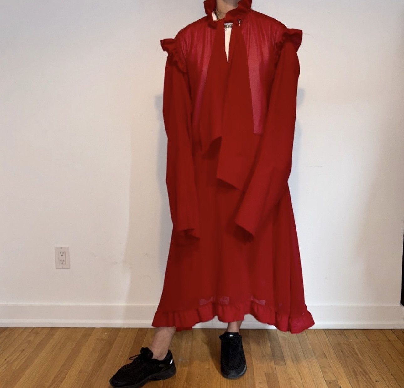 Vetements VETEMENTS Red Dress 2016 Runway Show Size M / US 6-8 / IT 42-44 - 10 Thumbnail