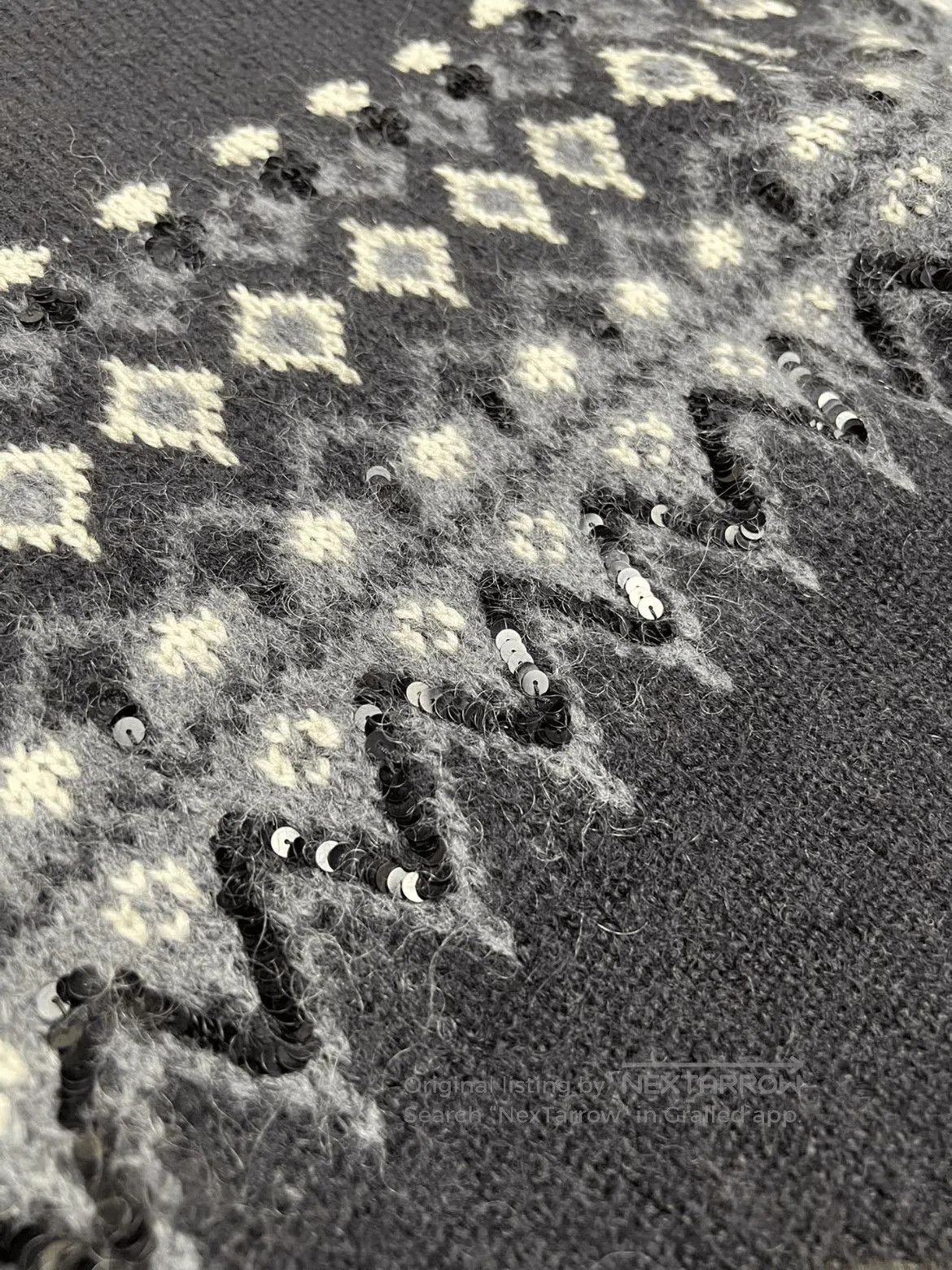 Saint Laurent Paris Saint Laurent Paris 16AW Scale Knitwear Sweater. Size US M / EU 48-50 / 2 - 6 Thumbnail