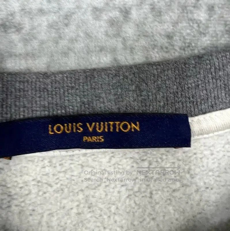 Louis Vuitton Louis Vuitton Gray Cotton Men's Sweatshirt . Size US L / EU 52-54 / 3 - 2 Thumbnail