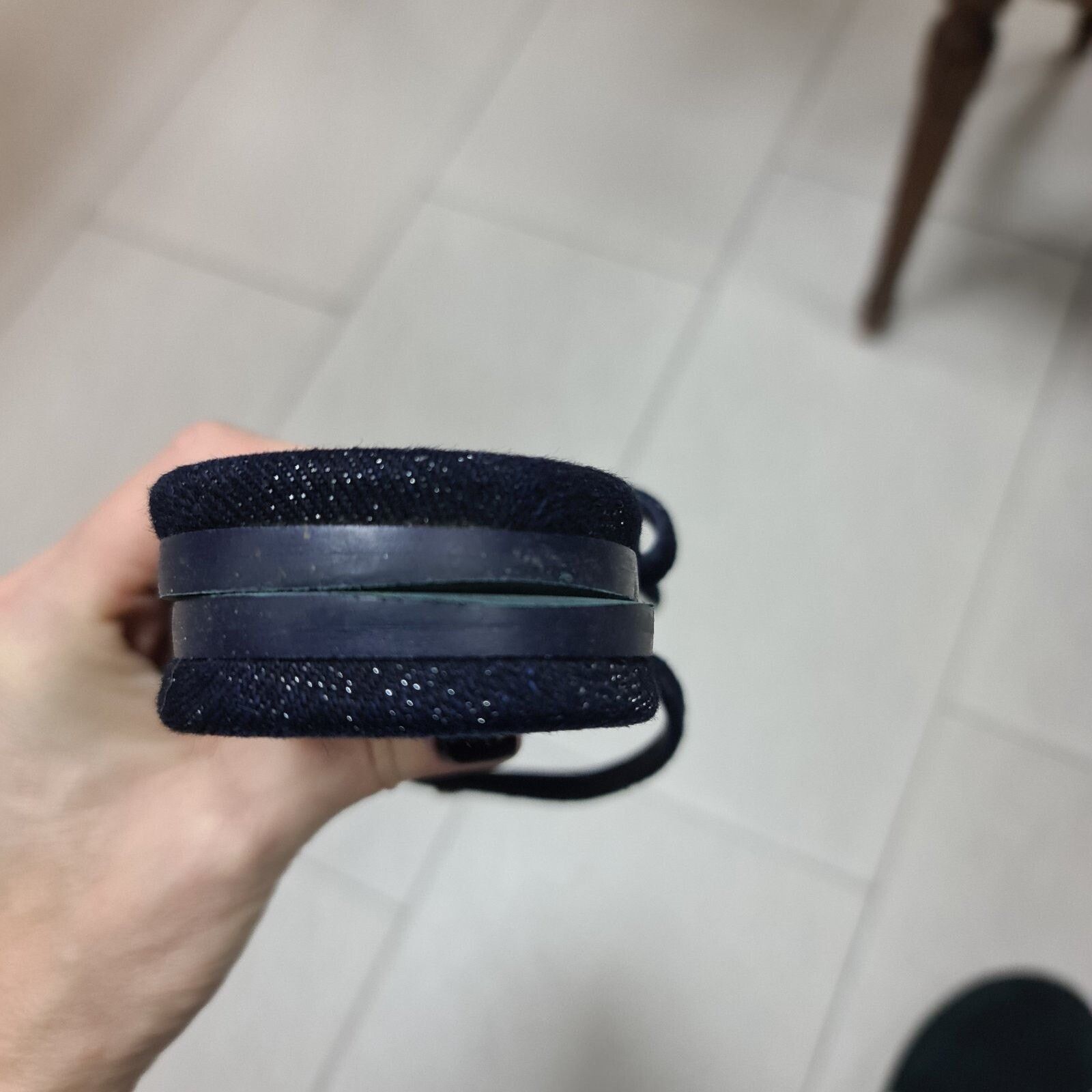 Chanel Chanel CC Crystal Shimmer Denim Thong Sandals Sz.39,5 Size US 8.5 / IT 38.5 - 5 Thumbnail
