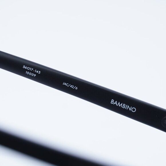 Jacquemus Jacquemus BAMBINO JAC/42 C6 Sunglasses Shiny Black Cat Eye Size ONE SIZE - 6 Thumbnail