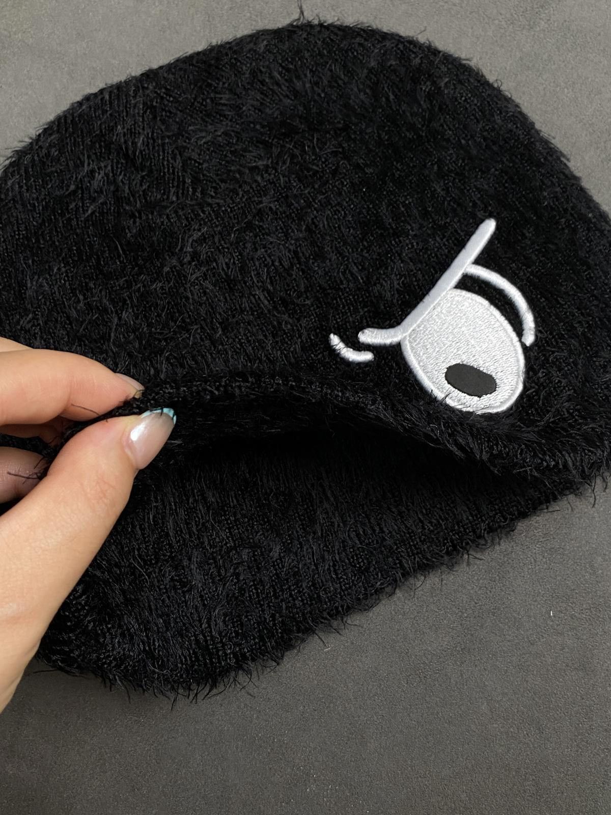 Designer × Named Collective Deadstock Named Collective No Cuff Knit Black Beanie OS Size ONE SIZE - 4 Thumbnail