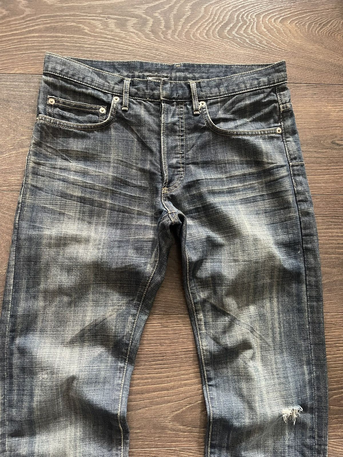 Dior Dior SS05 Beck Glitter Coated Jeans Size US 29 - 2 Thumbnail