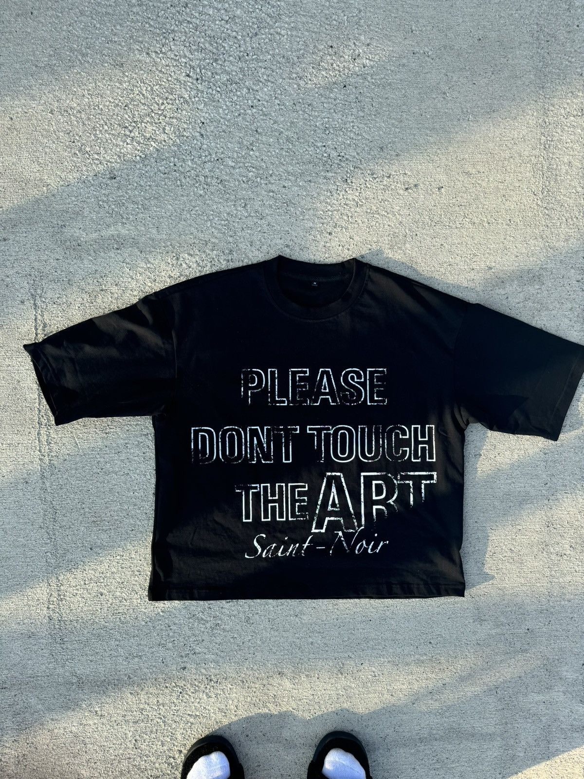 Other Saint-Noir “Please Dont Touch The Art” T shirt Size US M / EU 48-50 / 2 - 3 Thumbnail