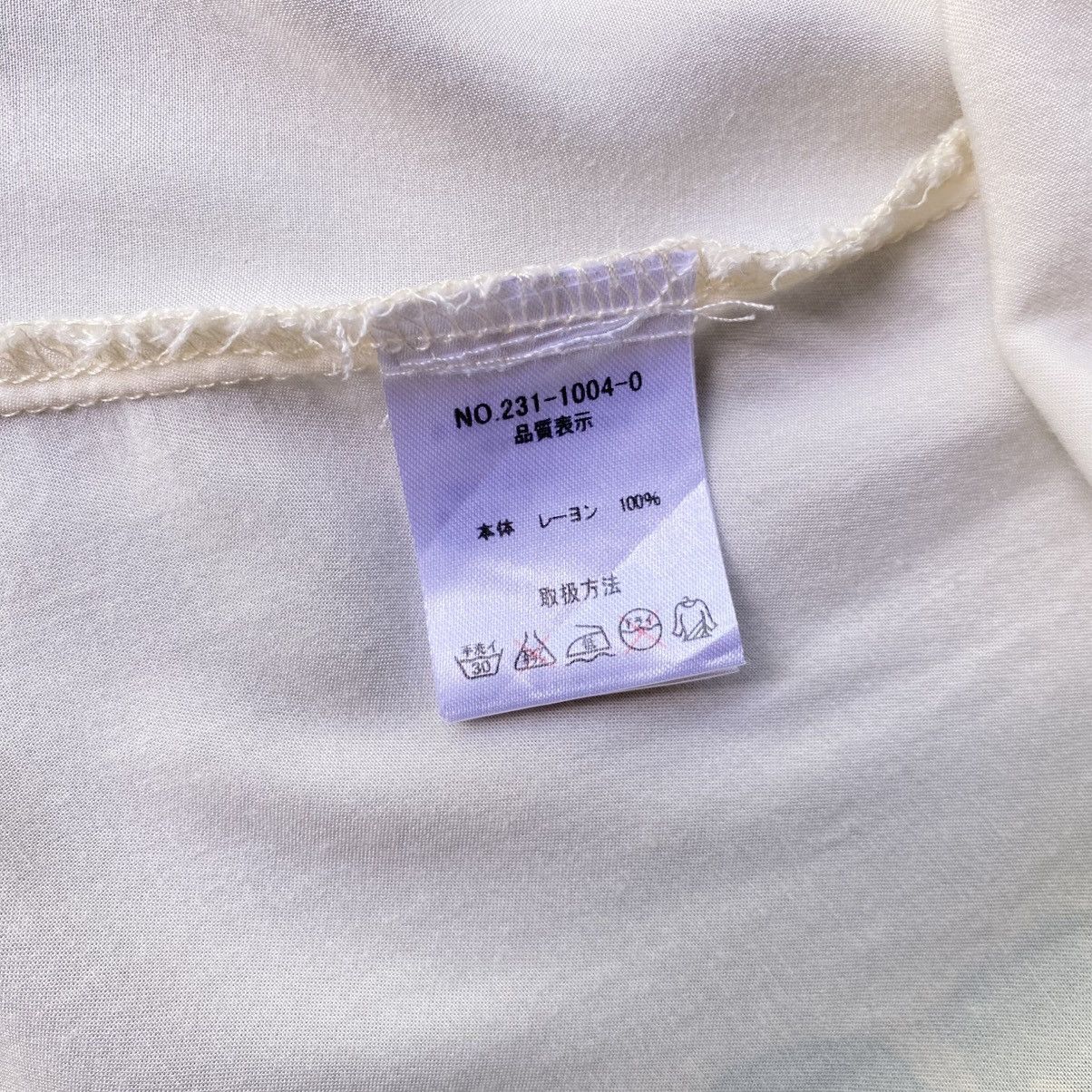 LIZ LISA LIZ LISA Light Blue and White Long-Sleeve Graphic Shirt Size M / US 6-8 / IT 42-44 - 9 Thumbnail