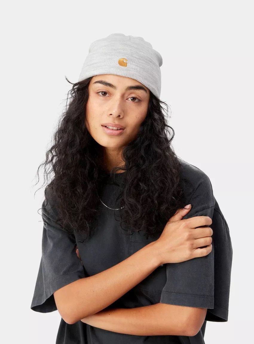 Carhartt × Carhartt Wip × Vintage Carhartt WIP Chase Beanie One Size Unisex hat BNWT Size ONE SIZE - 2 Thumbnail