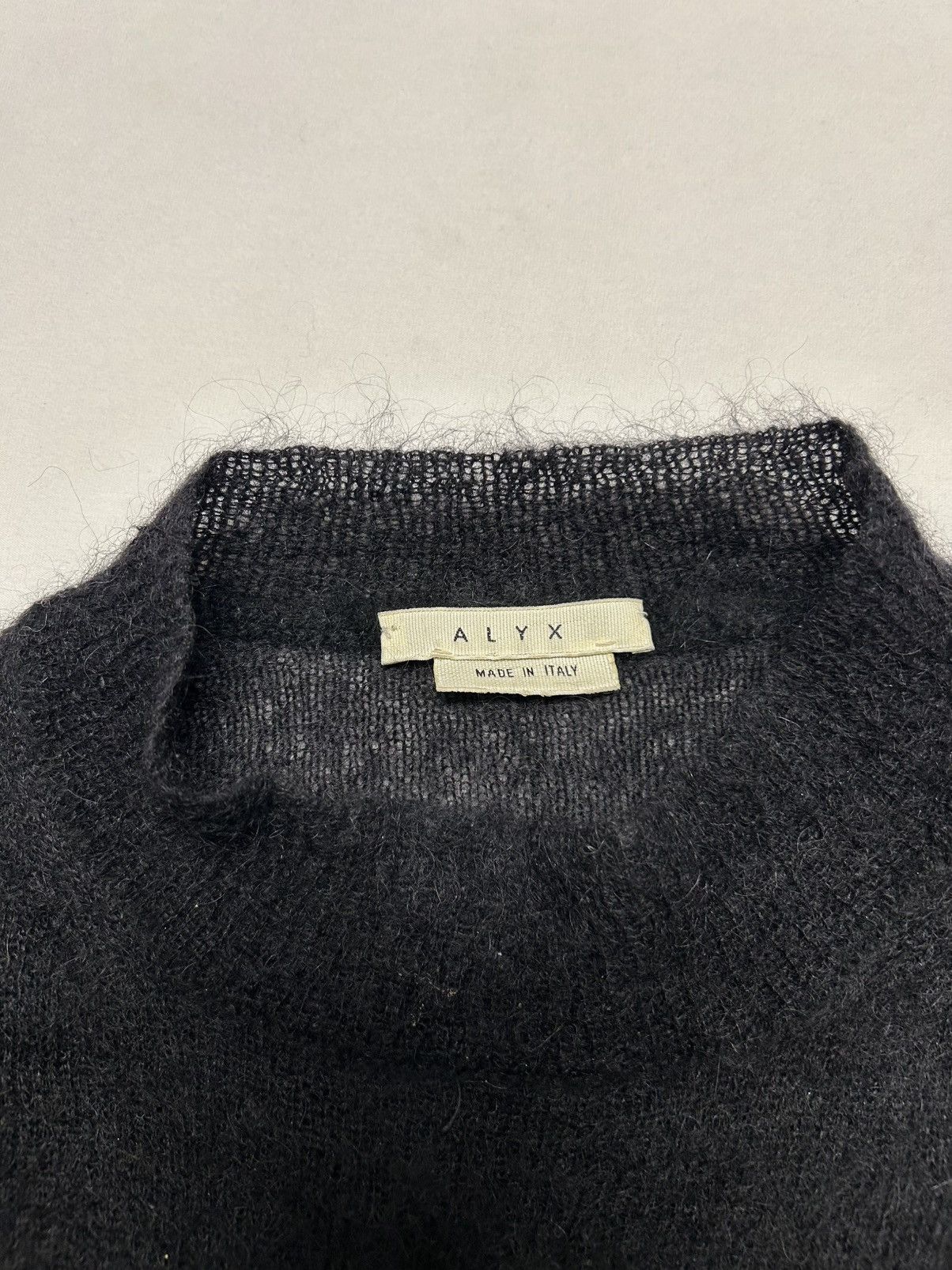 Alyx FW2018 Super Kid Mohair Knit Sweater Size US S / EU 44-46 / 1 - 5 Thumbnail