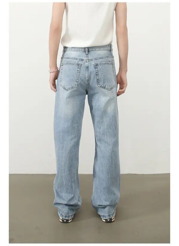 Japanese Brand VIBE Vintage-style contrast mud-dyed bootcut jeans Size US 33 - 4 Thumbnail