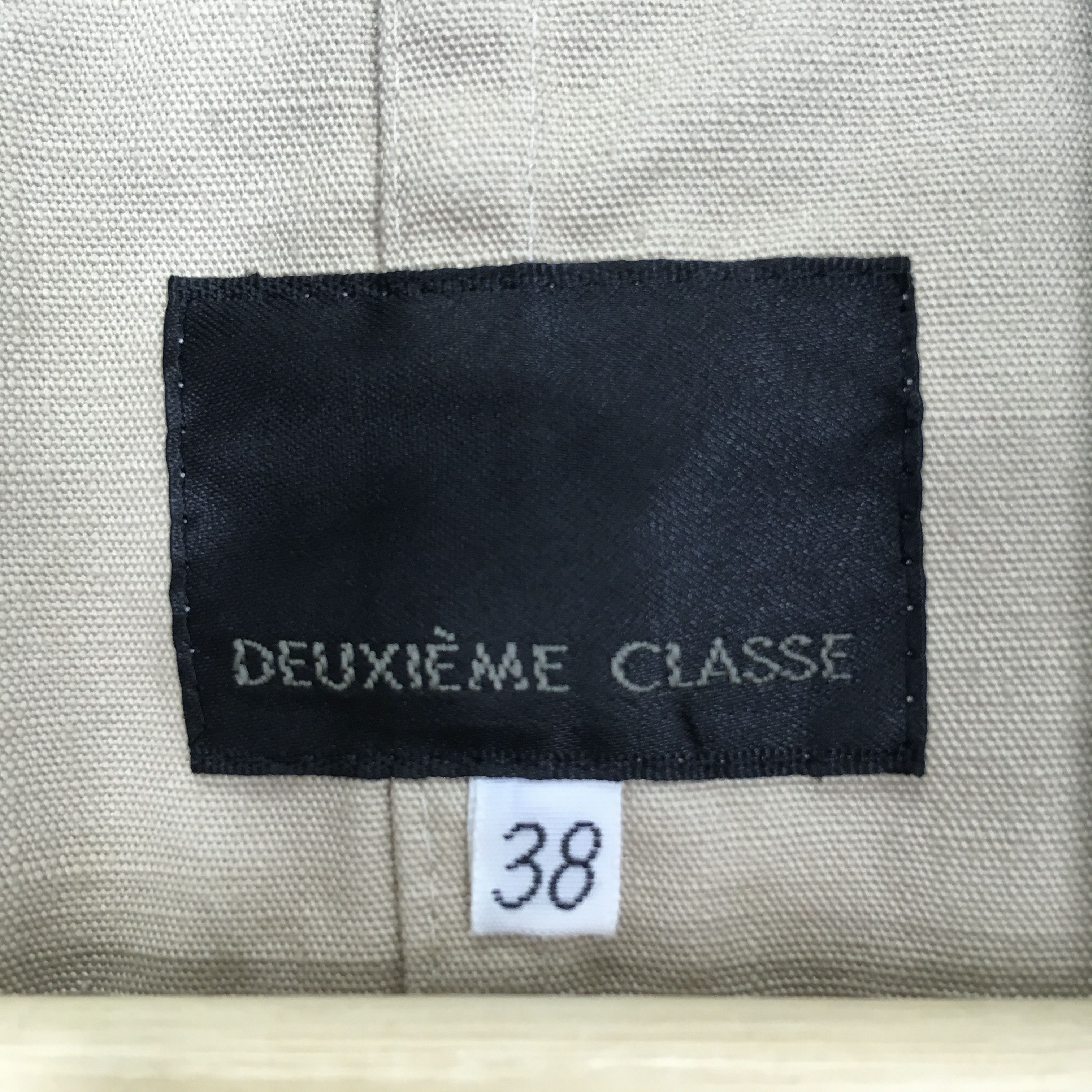 If Six Was Nine Vintage Deuxieme Classe Japan Frenchwork Labour Jacket Denim Size US S / EU 44-46 / 1 - 8 Thumbnail
