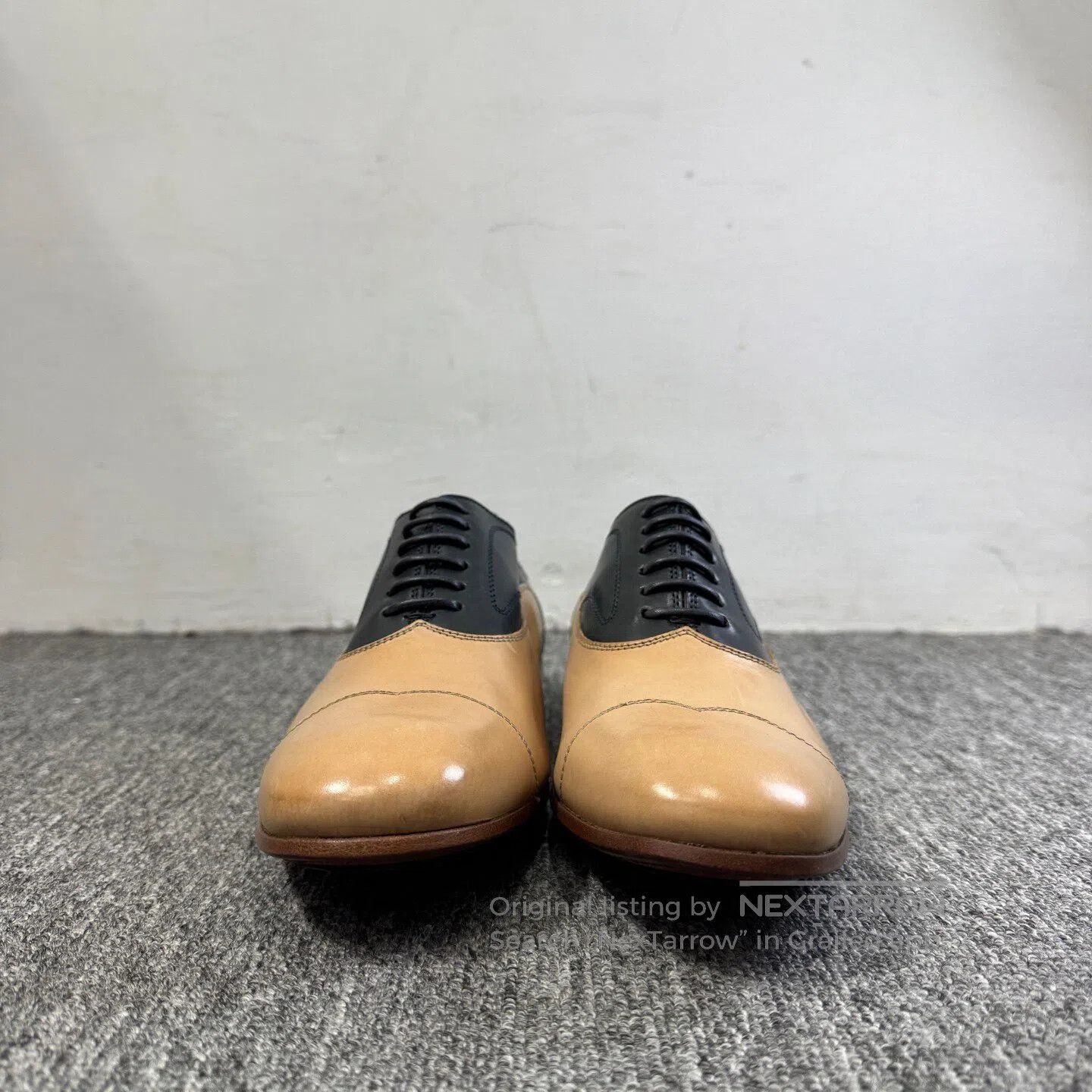 Alexander McQueen ALEXANDER MCQUEEN Color-matched leather shoes with seamles Size US 7 / EU 40 - 2 Thumbnail