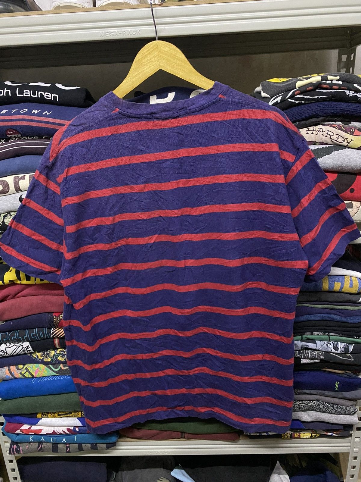 Polo Ralph Lauren Vintage polo ralph lauren usa flag striped tee Size US L / EU 52-54 / 3 - 2 Thumbnail