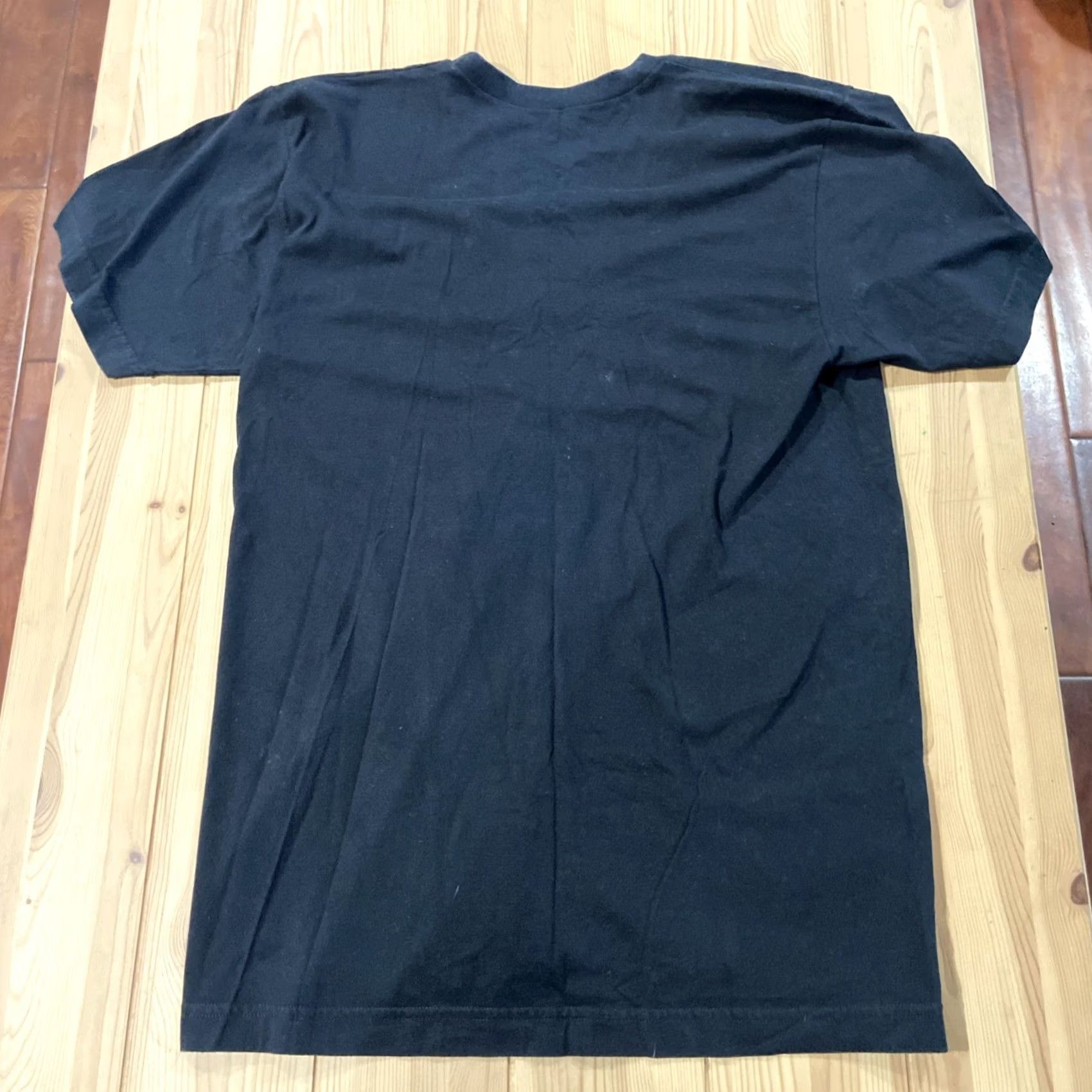 Nike VINTAGE Nike Dunk High Sneaker Junkie V Neck T Shirt M Orange Black Low Shirt Unisex 2000s Graphic Tee Mens Womens Boys Girls Nike Space? Size US M / EU 48-50 / 2 - 7 Thumbnail