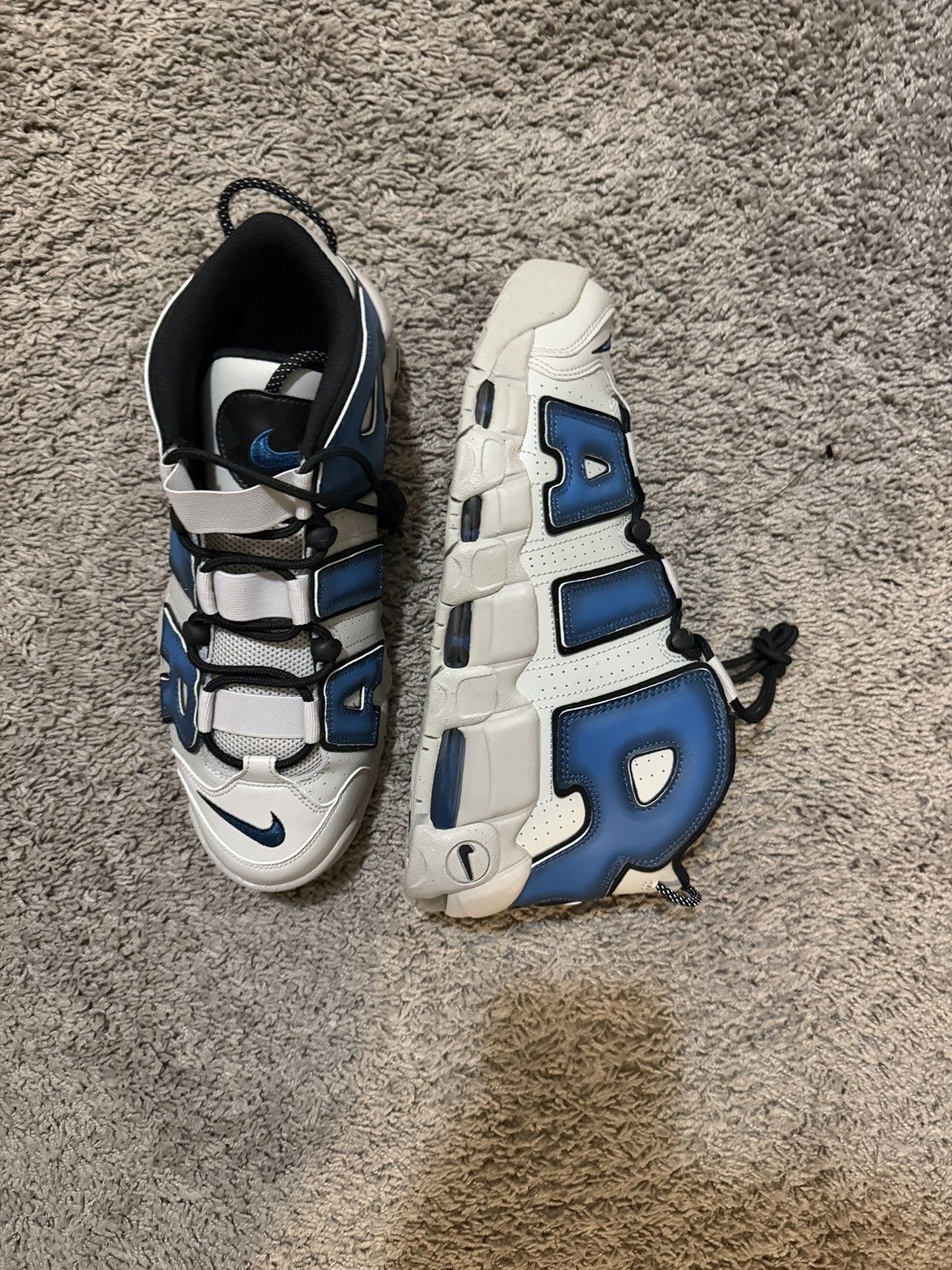 Nike Nike Air More Uptempo Universal Blue Size US 12 / EU 45 - 8 Thumbnail