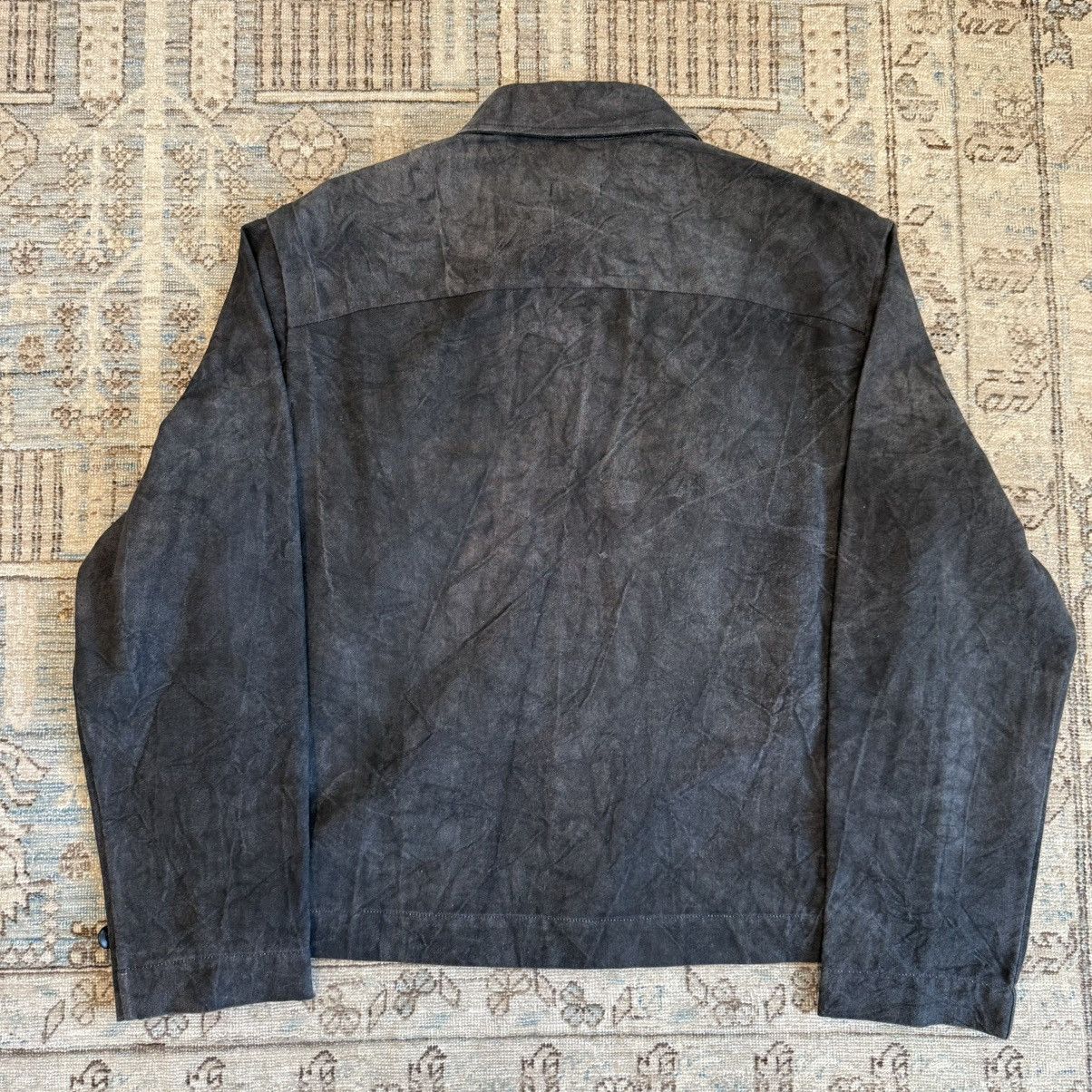 Evan Kinori Zip Jacket - Sumi Ink Dyed Canvas Size US M / EU 48-50 / 2 - 9 Thumbnail
