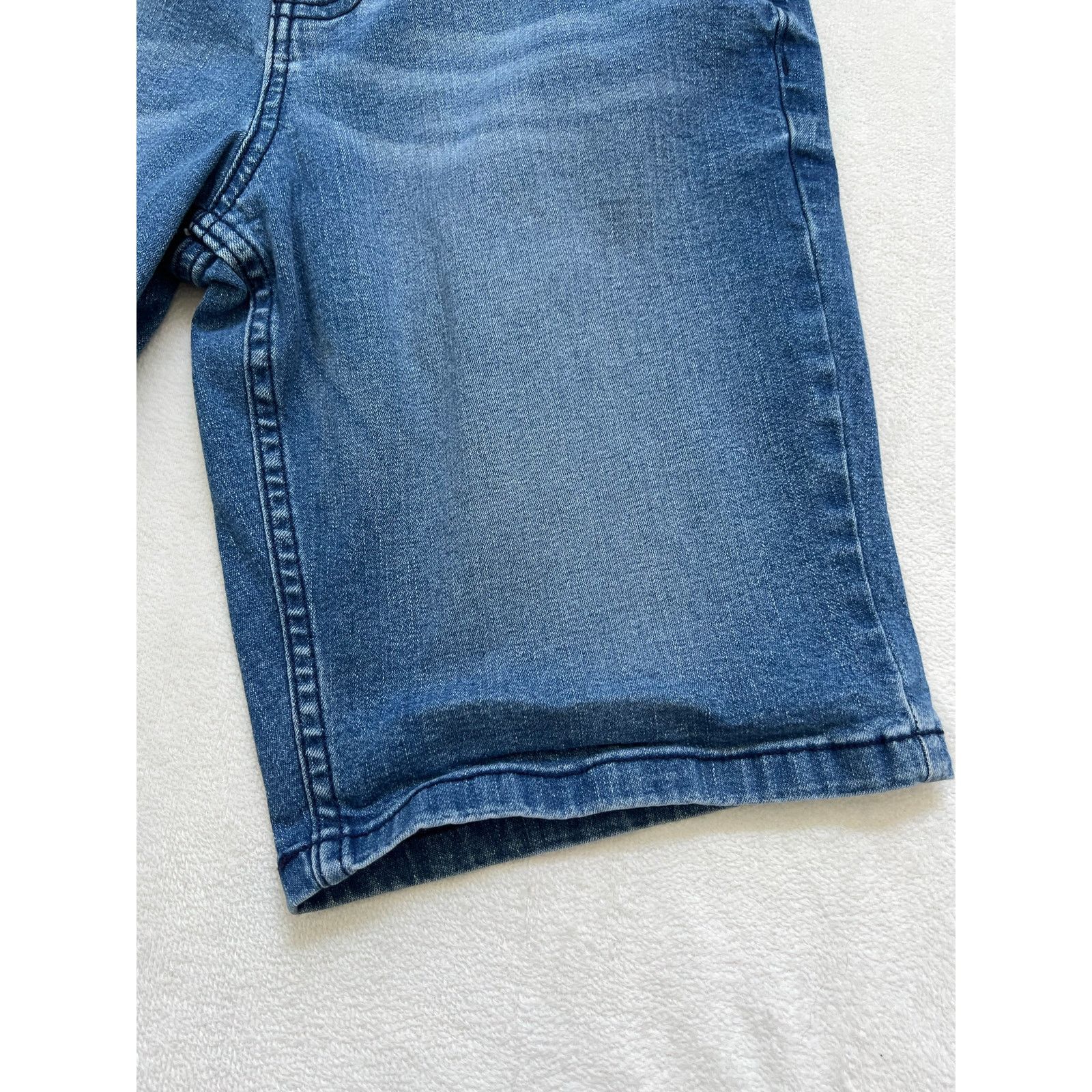 Calvin Klein Calvin Klein Mid-Rise Denim Bermuda City Short Size 8 Size 30" / US 8 / IT 44 - 4 Thumbnail