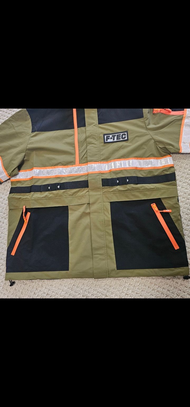 Fuck The Population F-TEC HI VIS JACKET(OLIVE) Size US XL / EU 56 / 4 - 7 Thumbnail