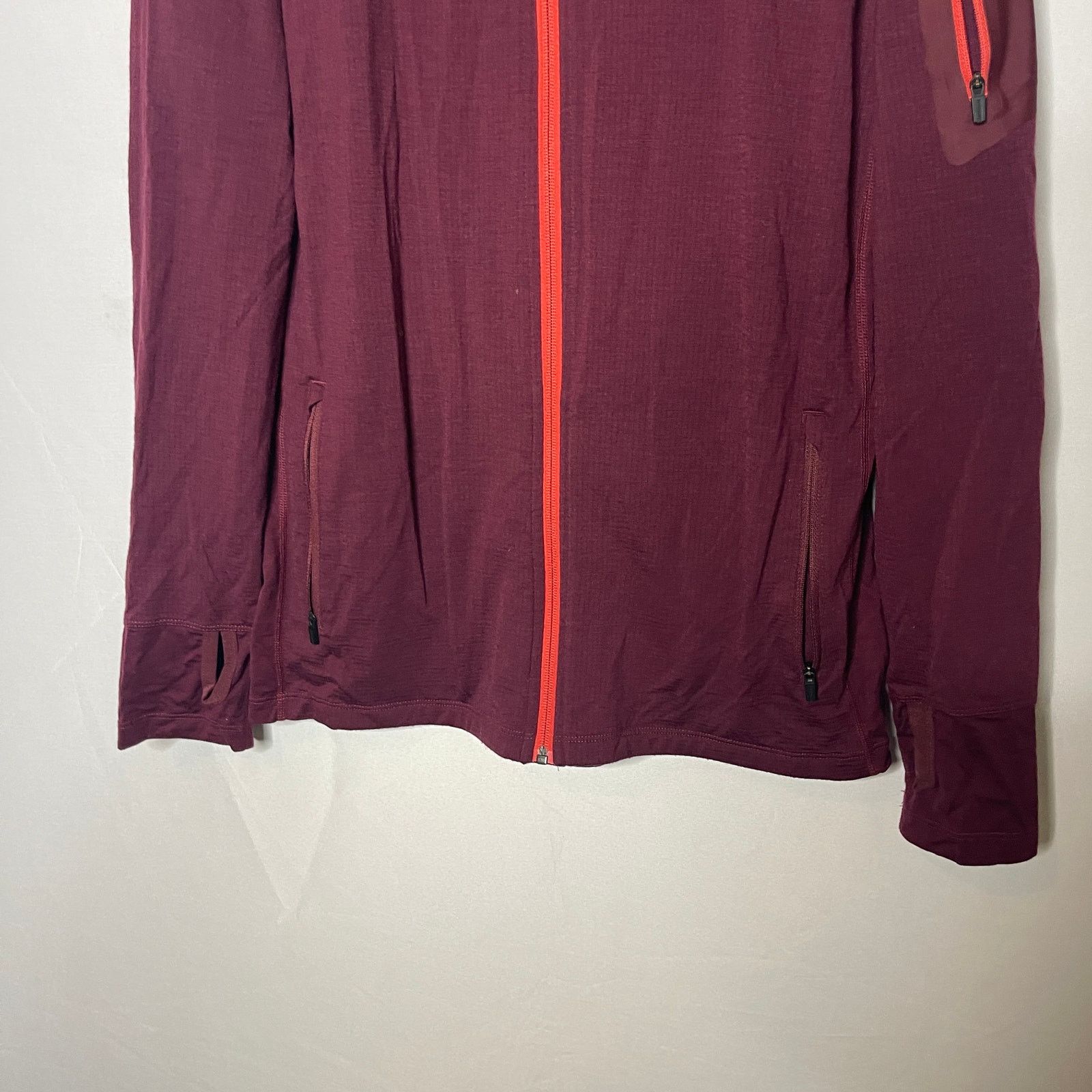 Icebreaker Icebreaker Compass Long Sleeve Full-Zip Merino Wool Size US L / EU 52-54 / 3 - 4 Thumbnail