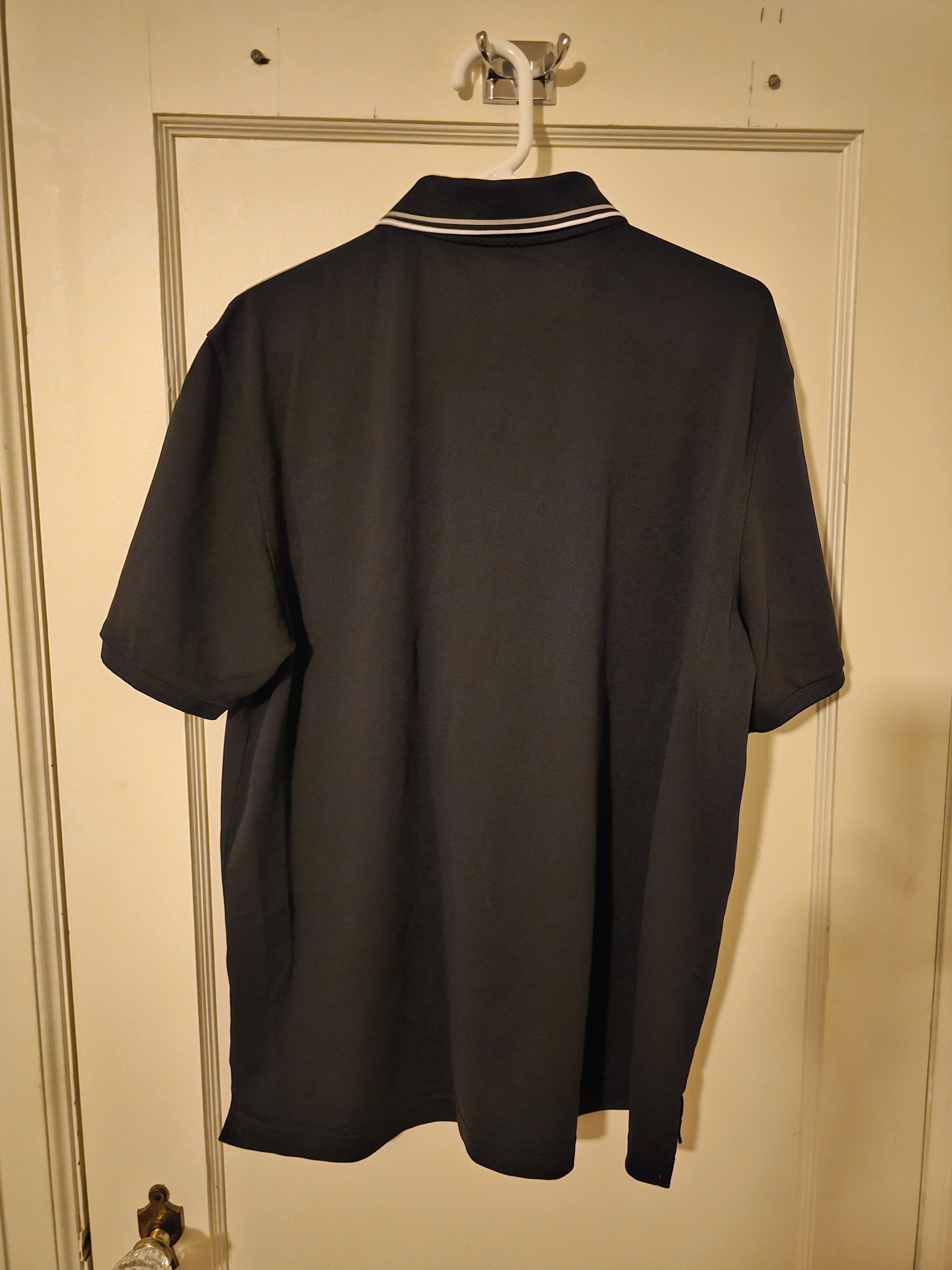 Izod IZOD men's half button short sleeve black Size US L / EU 52-54 / 3 - 2 Thumbnail