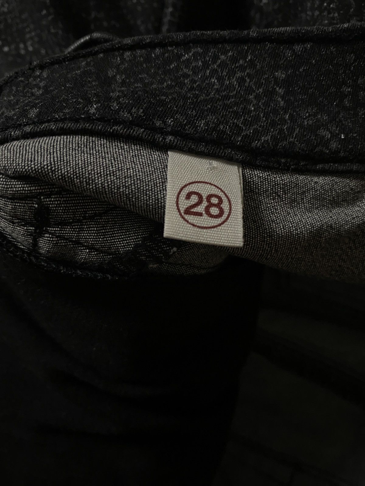 If Six Was Nine 2000's Snakeskin Laced Up Chain Custom Flared Pants Size US 28 / EU 44 - 15 Thumbnail