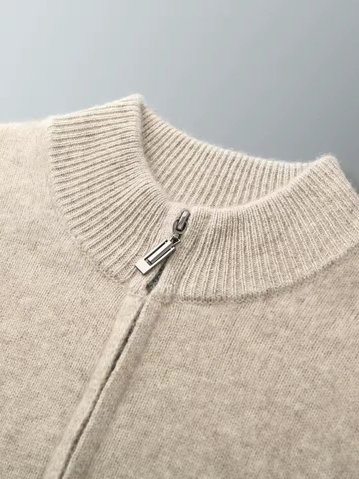 Other 100% Merino Wool Premium Casual Zipper Cardigan Sweater Size US L / EU 52-54 / 3 - 3 Thumbnail
