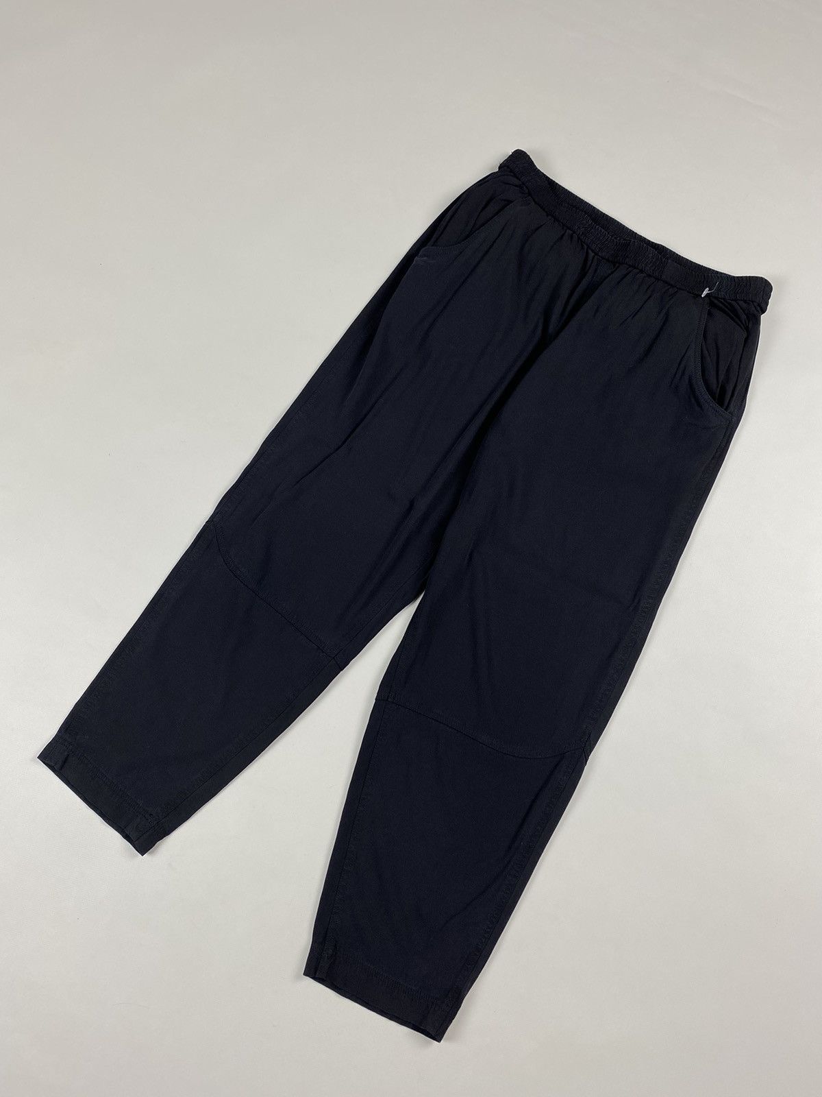 Designer × Helmut Lang Helmut Lang ladies viscose cropped pants trousers size ~ M Size 28" / US 6 / IT 42 - 4 Thumbnail