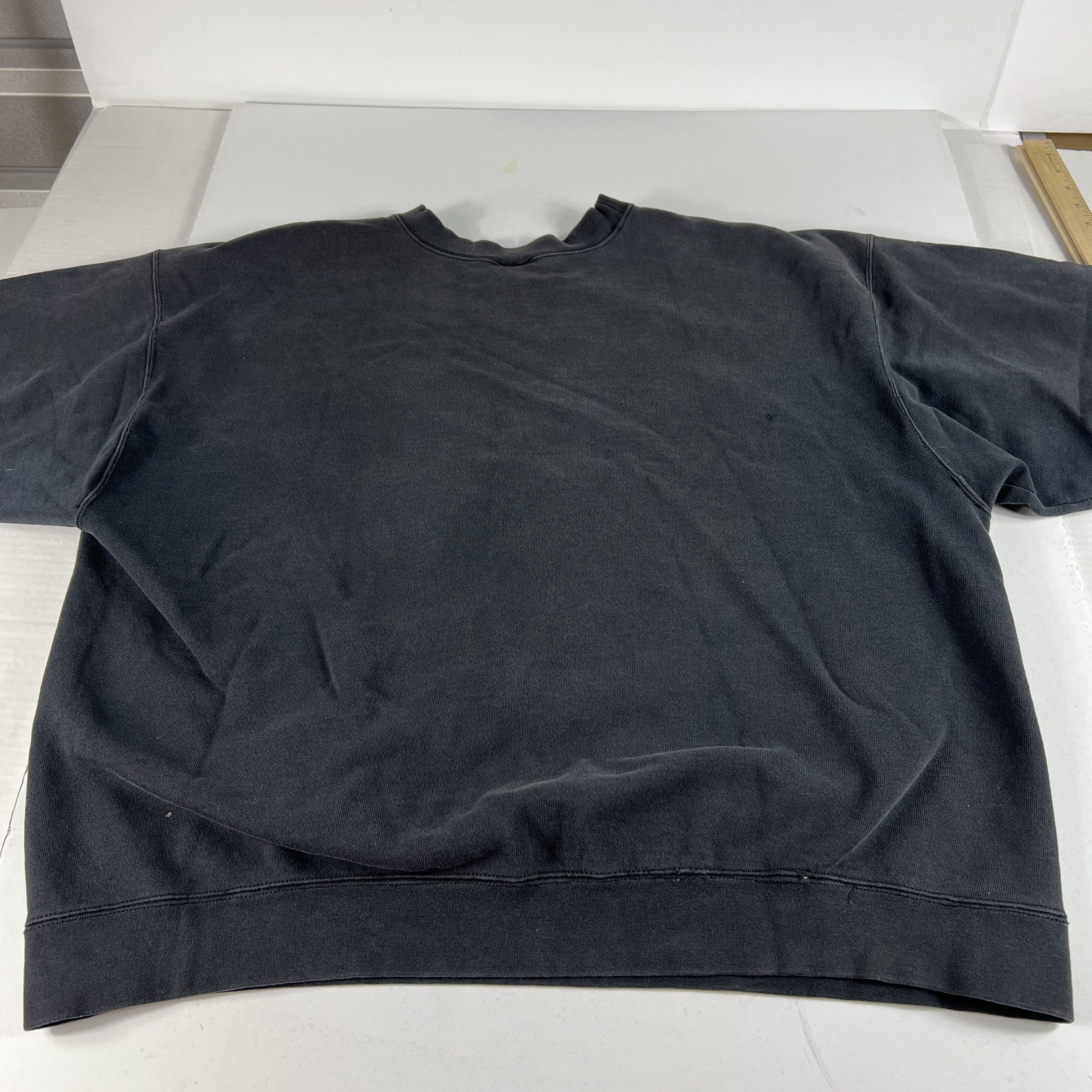 Nike × Vintage VTG 90s Nike Sweatshirt Boxy Oversized Thrashed Crewneck Size US XL / EU 56 / 4 - 13 Thumbnail