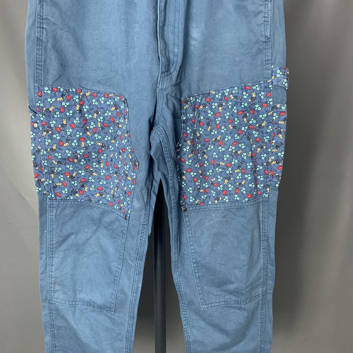 Issey Miyake × Japanese Brand × Ne-Net Issey Miyake Ne-net Denim Double Knee Carpenter Jeans Size US 27 - 3 Thumbnail