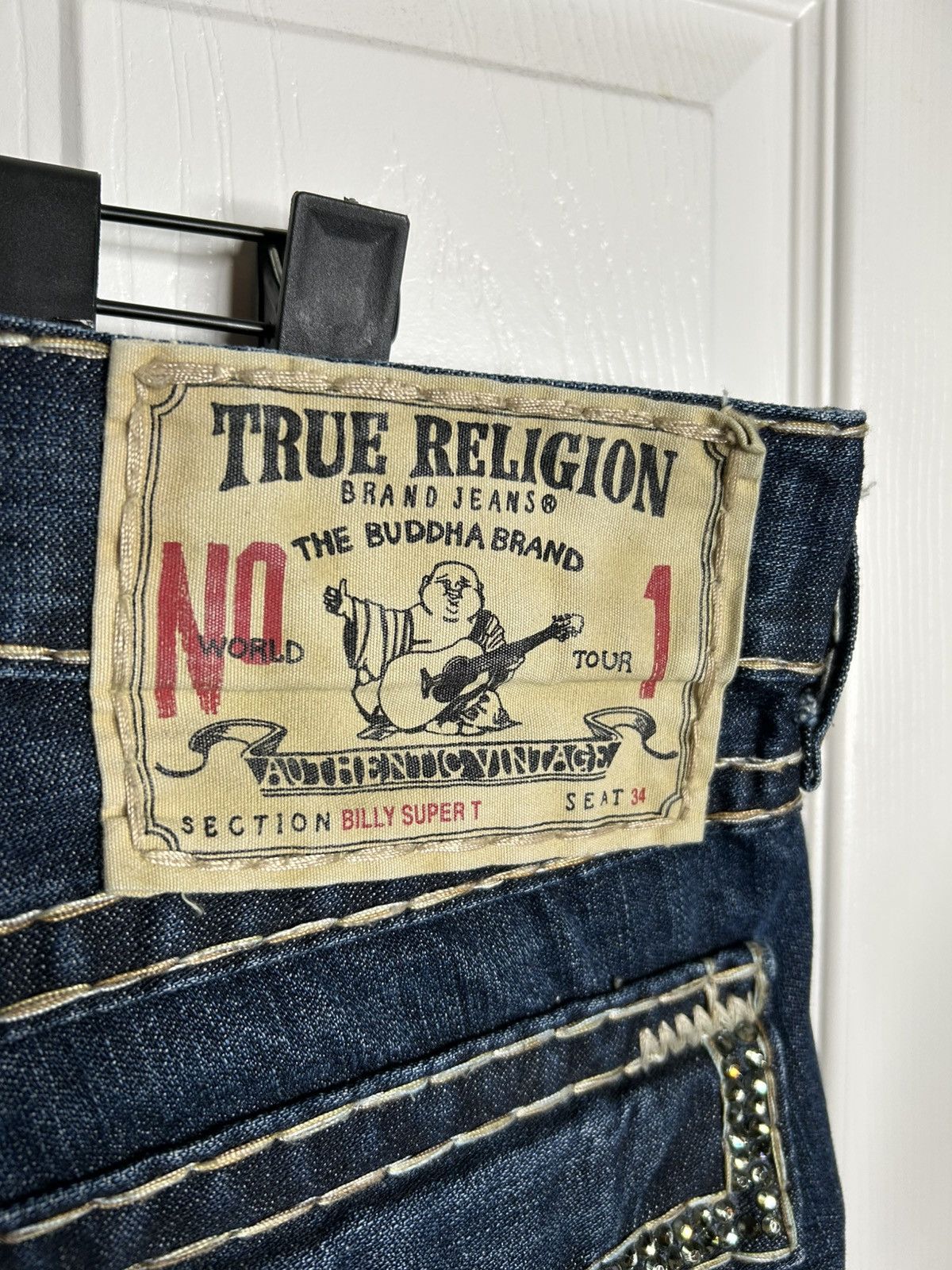 Vintage Studded True Religion Jeans