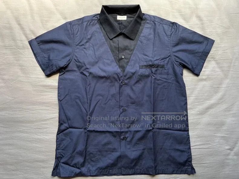 Saint Laurent Paris Saint Laurent Paris Alp Short Sleeve Shirt. Size US S / EU 44-46 / 1 - 1 Thumbnail