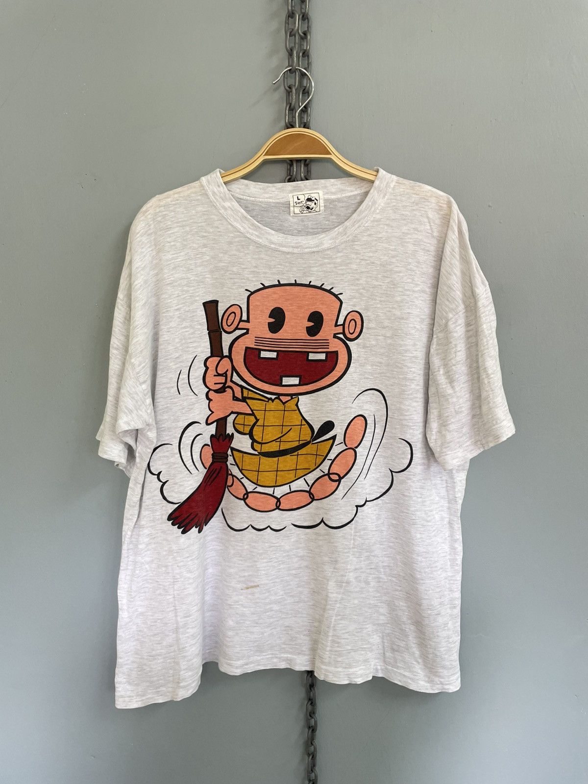 Japanese Brand Vintage 90s Tansai Bakabon Japanese Anime t shirt Size US L / EU 52-54 / 3 - 1 Thumbnail