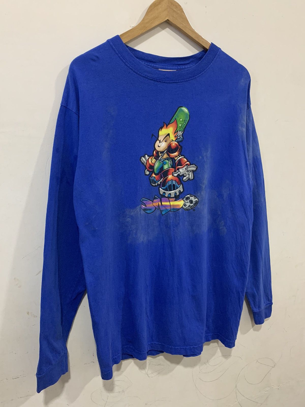 JNCO Vintage JNCO Flamehead Faded Size US XL / EU 56 / 4 - 3 Thumbnail