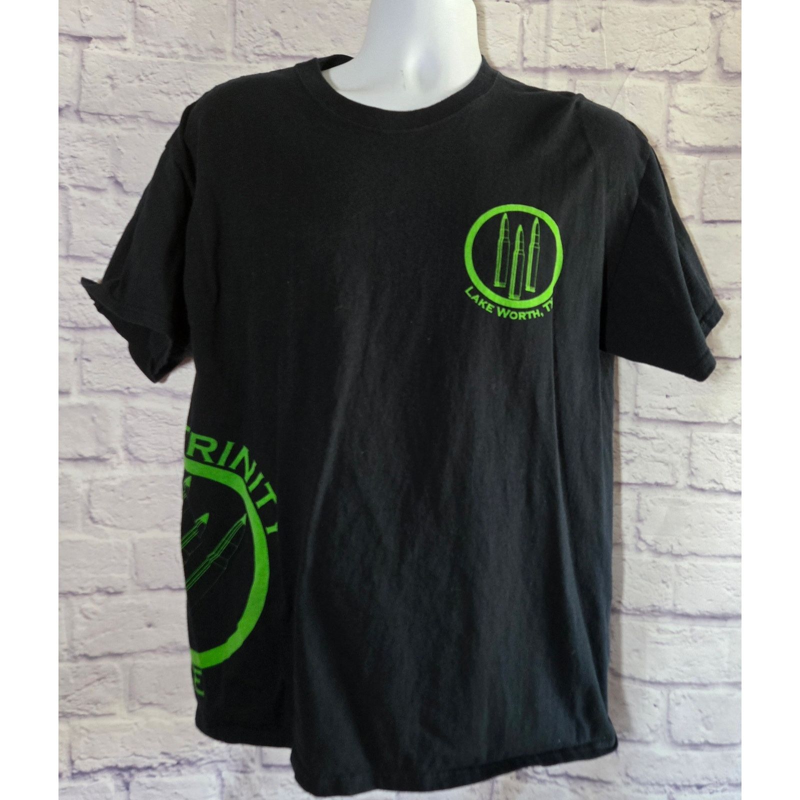 Gildan Gildan Black Green Trinity Ordnance Graphic T Shirt Large Size US L / EU 52-54 / 3 - 1 Thumbnail