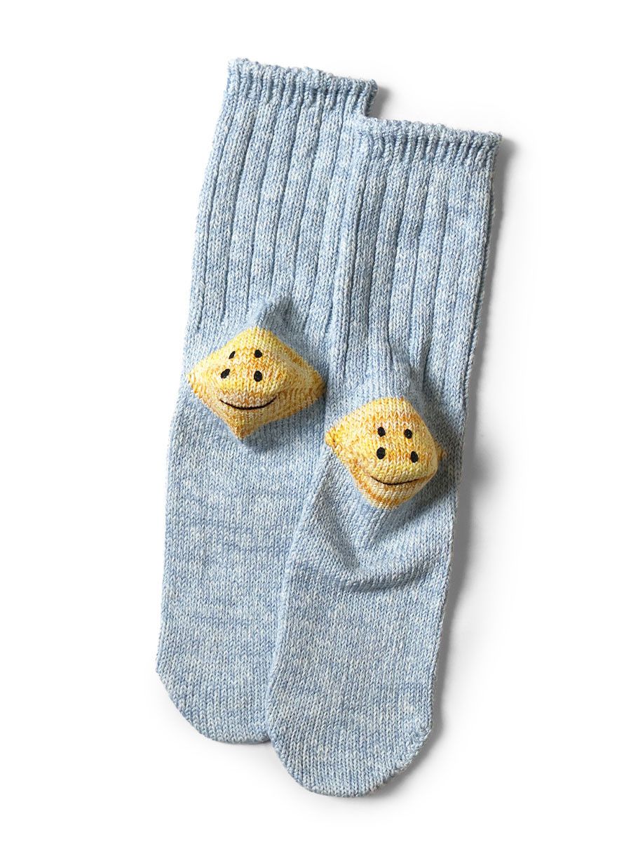 Kapital Kapital RAINBOWY HAPPY HEEL Lib Socks Size ONE SIZE - 1 Preview